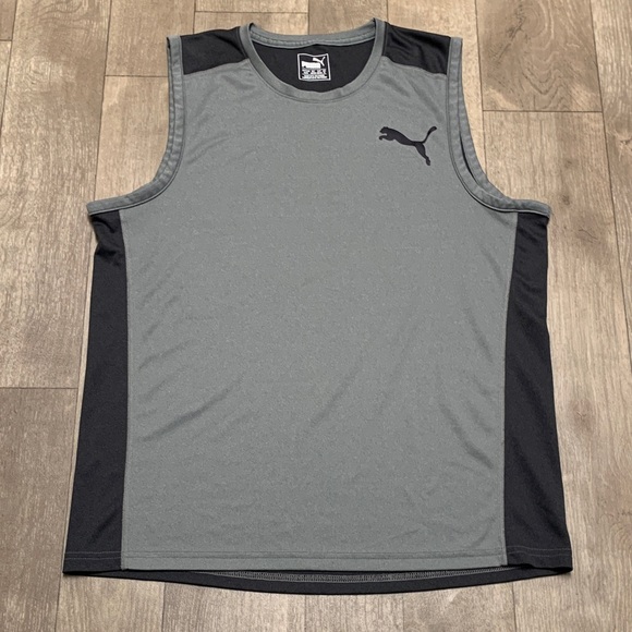 Mens‎ Puma Performance Active Sleeveless Gym Training Workout Shirt - Picture 1 of 5